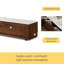 70.87" White+Tan Stone+Solid Wood TVStands