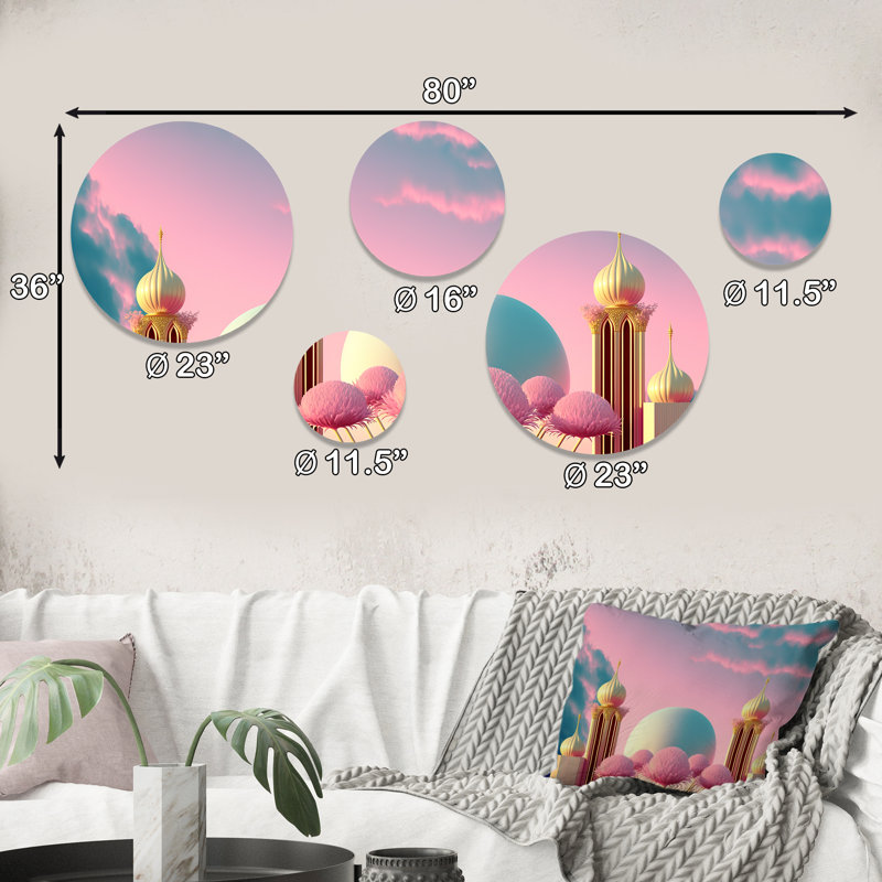 Buildings & Architecture Wall Decor on Metal