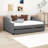 Full Size Upholstered Daybed with Two Drawers-760168306