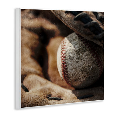 Be The Ball Baseball Wall Plaque, design by Kim Allen