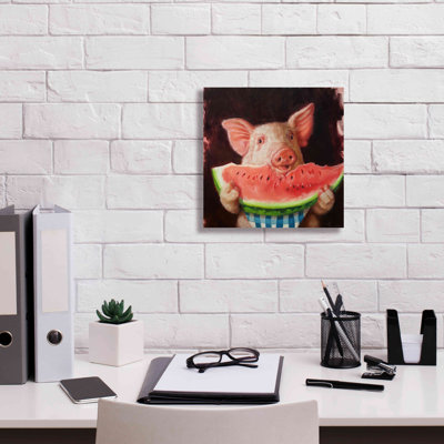 " Pig Out " by Lucia Heffernan