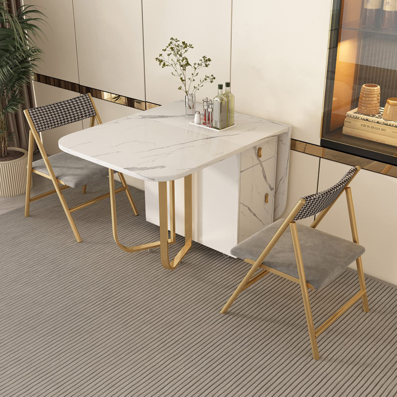 62.9'' L x 28.7'' H Manufactured Wood Dining Table