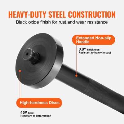 52PCS Custom Bushing Bearing and Seal Driver Set, Transmission Wheel Axle Bearing Race, Seal Driver Installer Remover, 18-65mm and 74mm Metric Discs Bush Removal Puller Bearing Press Tool Kit