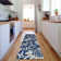 Premium Machine Washable Cerrito AMF551 Navy Rug