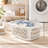 Basic Home Essentials: White Laundry Basket — 1.5-Bushel Rectangular, Lightweight Clothing Organizer