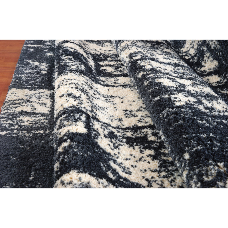 Nehemiah Abstract Indoor Rug, Rectangle 3'9" x 5'5"