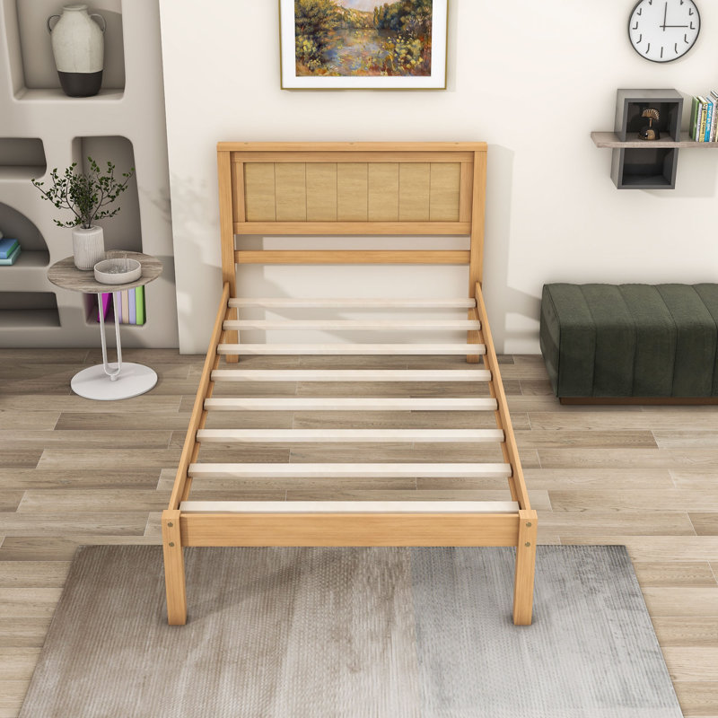 Lit plateforme Lengel, Simple