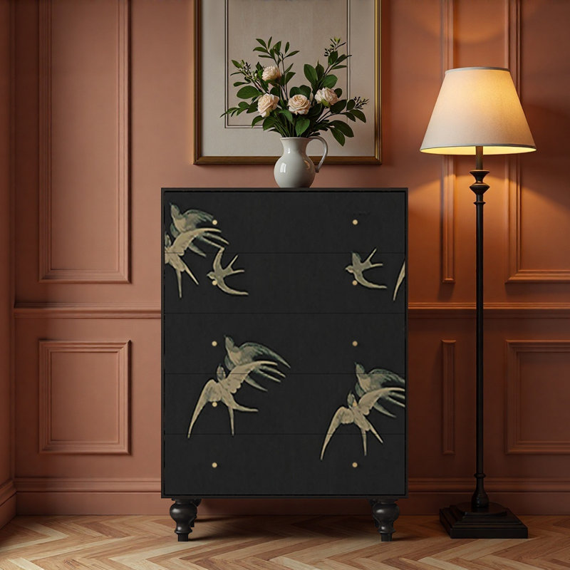 Armoire décorative simple de style français