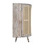 Meuble télé 57 po x 16 po x 33 po avec portes cannes et beaucoup de rangement