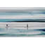 Reproduction d’art graphique sur toile tendue « planche de surf en eaux bleues »-769717429