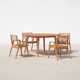 Tia 60'' Round 4 - Person Outdoor Dining Set
