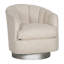 Fauteuil demi-tonneau pivotant de 28,75 po Conseilsy-60273051-60273099