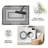 Grey Meander carpet-easy to clean, machine-washable, soft and comfortable; suitable for door mats, kitchens, living rooms, bedrooms, corridors, and laundry areas. Easy to clean, durable carpet for home decoration.-1118684201