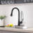 Single Handle Pull Down Kitchen Sink Faucet-117237798