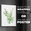 Eucalyptus III - Impression sur toile seulement - NON CADRE-385058402