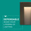 Taper Vertical Low Voltage Hardwire LED Deck Light-902039920-902039927