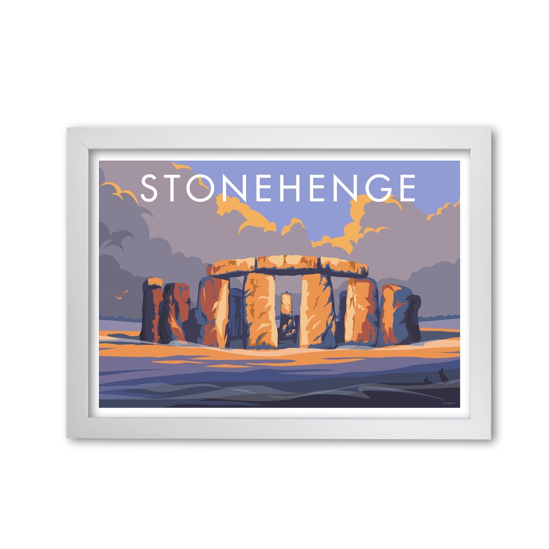 Poster Stonehenge von Stephen Millership