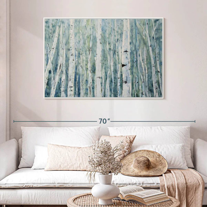 Sons, Cadre flottant blanc, 46 po x 31 po