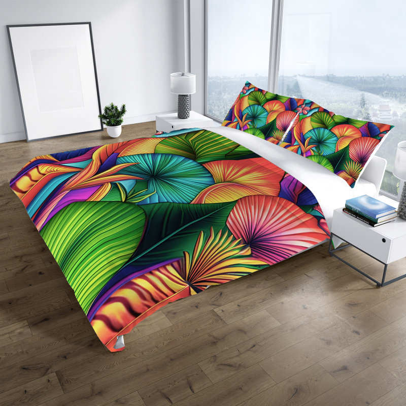 Polyester Duvet Cover, King Duvet Cover + 2 King Shams
