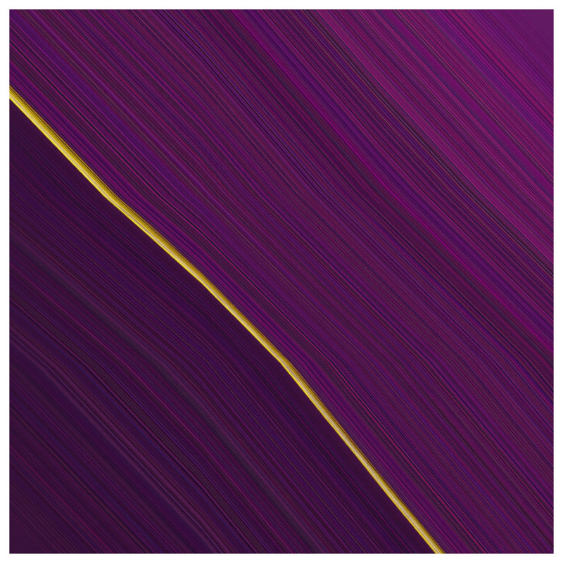 Tapis de bain mauve à lignes diagonales, 34in W x 21in L