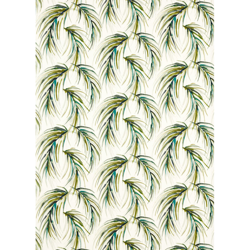 Alvaro Fabric, Lime/Palm/Palm