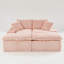 Canapé-lit double en velours Boneless Turtle-1337555847