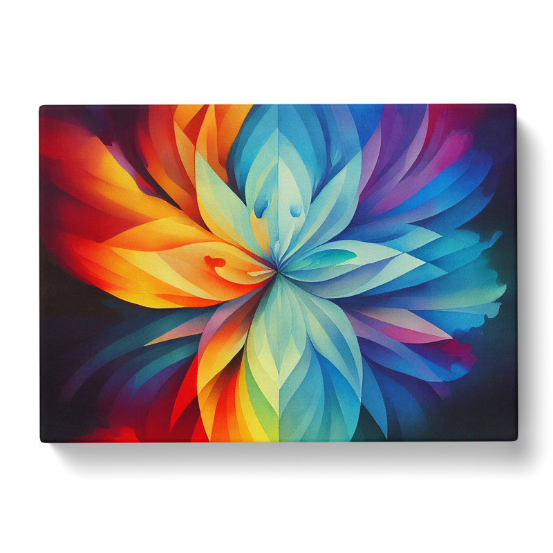 Fractal Vol.2 - Wrapped Canvas, 35cm H x 50cm W x 3cm D