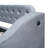 Gray Upholstered Twin Daybed With Armrest Storage & - Practical Bedroom Addition Elegant Sleeping Option-1340787132