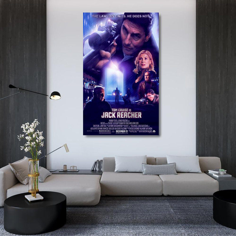 Jack Reacher, 48" H x 30" W