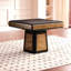Table de salle à manger en bois de frêne massif entièrement automatique tissé en rotin avec compartiments de rangement pour règles chinoises