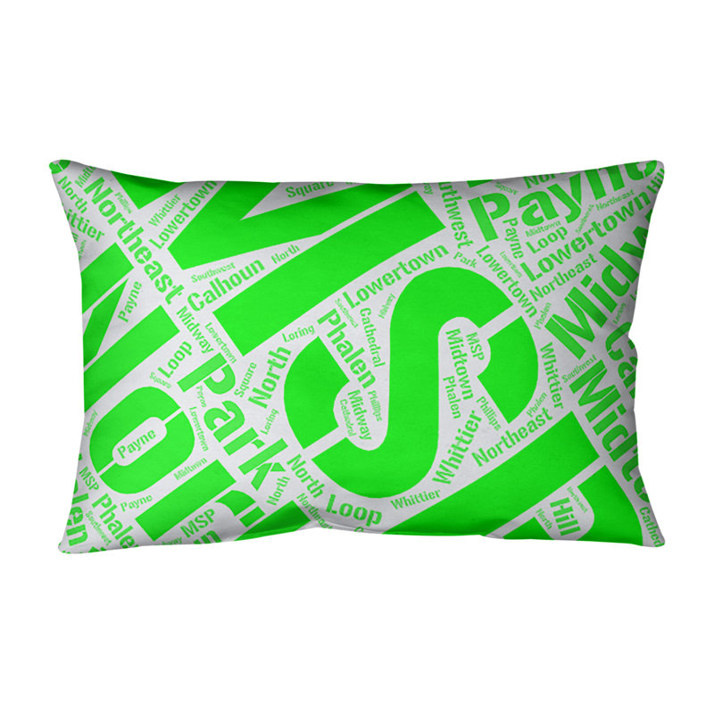 Coussin lombaire intérieur/extérieur minneapolis saint paul, Non, Vert
