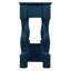 Console pour, 63 pouces Bleu marine, bois massif, 3 tiroirs et tablette, stable, installation simple 63 po avec tablette inférieure. Structure en bois, pratique solide, installation facile