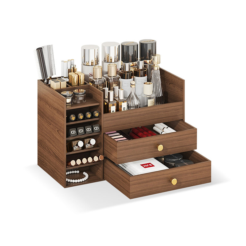 Makeup Organizer For Vanity,Countertop Organizer With Drawers