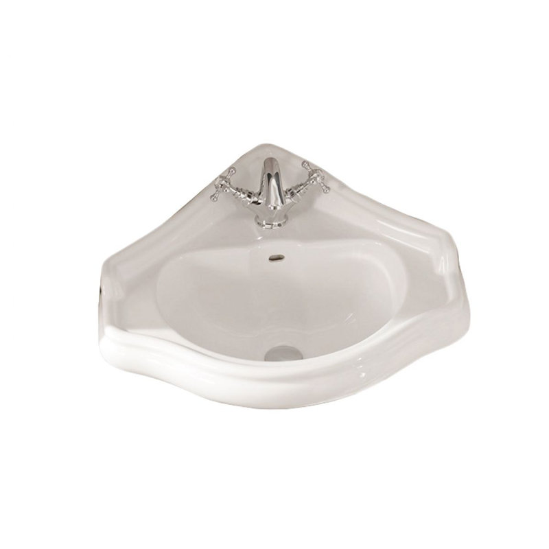 Retro 22.6'' L Bathroom Sink, Single Hole