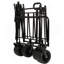 Versatile Heavy-Duty Folding Wagon Cart With Spacious Storage And Comfortable Seat-112318364