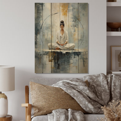 " Yoga Serene Zen Pastel III "