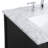 Pardue 36'' Single Bathroom Vanity with Marble Top-155004797
