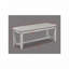 Banc de salle à manger en tissu