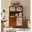 Armoire haute en bois massif Nordic