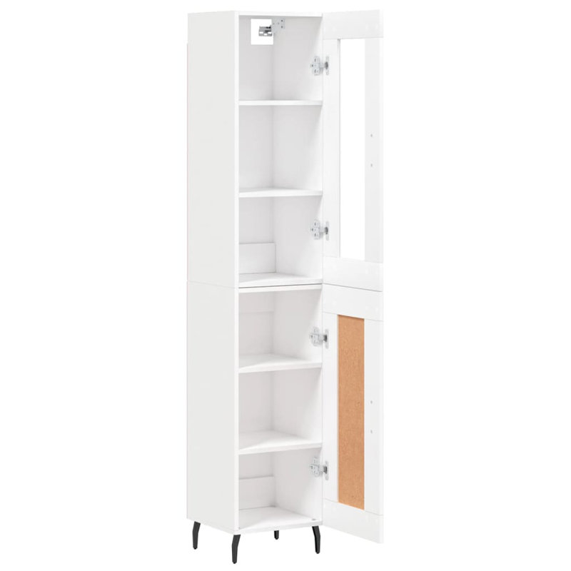 Navkiran 34.5cm Sideboard, White