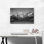 «Snow Covered Peaks Grand Teton National Park Wyoming» par Ansel Adams - reproduction de photo sur toile tendue