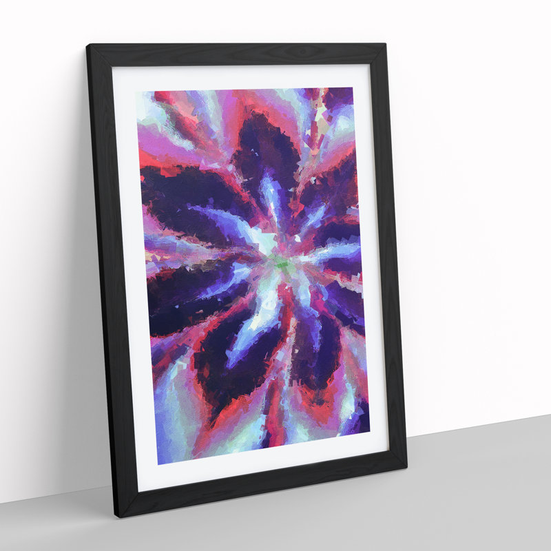 Limitless Abstract - Framed Print, Black, 64cm H x 46cm W x 2cm D