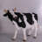 Small Holstein Cow Head Up Statue