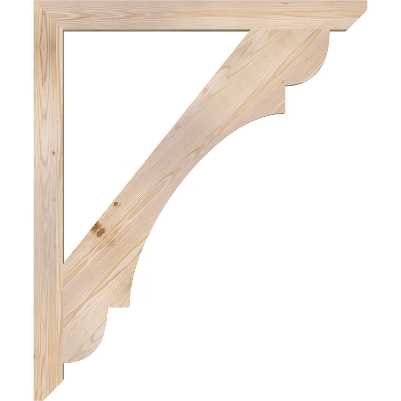 Support latté 3 1/2 "x P 40" x H 48 ", sapin Douglas, Douglas (lisse), H 48 po x l 3,5 po x P 40 po