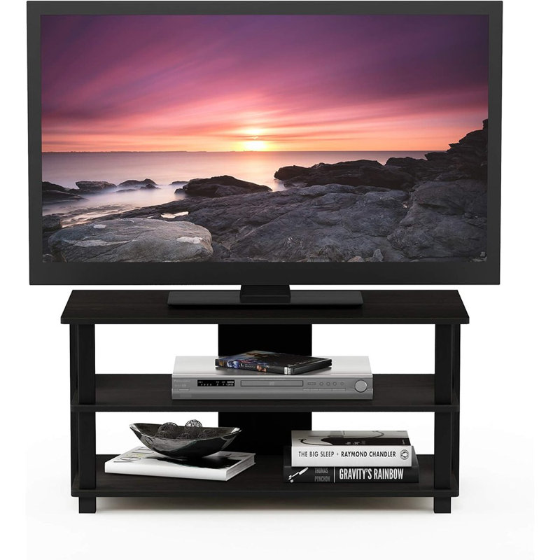 Sully 3-Tier Stand For TV Up To 40, Espresso/Black