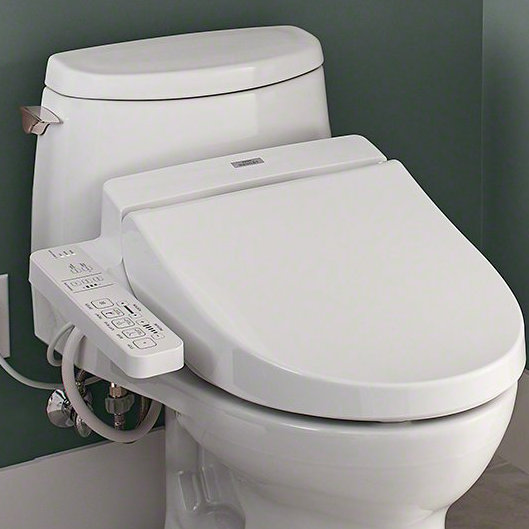 Washlet® Elongated Toilet Bidet Seat, White