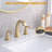 8 in. Widespread Double-Handle High-Arc Bathroom Faucet-105241236