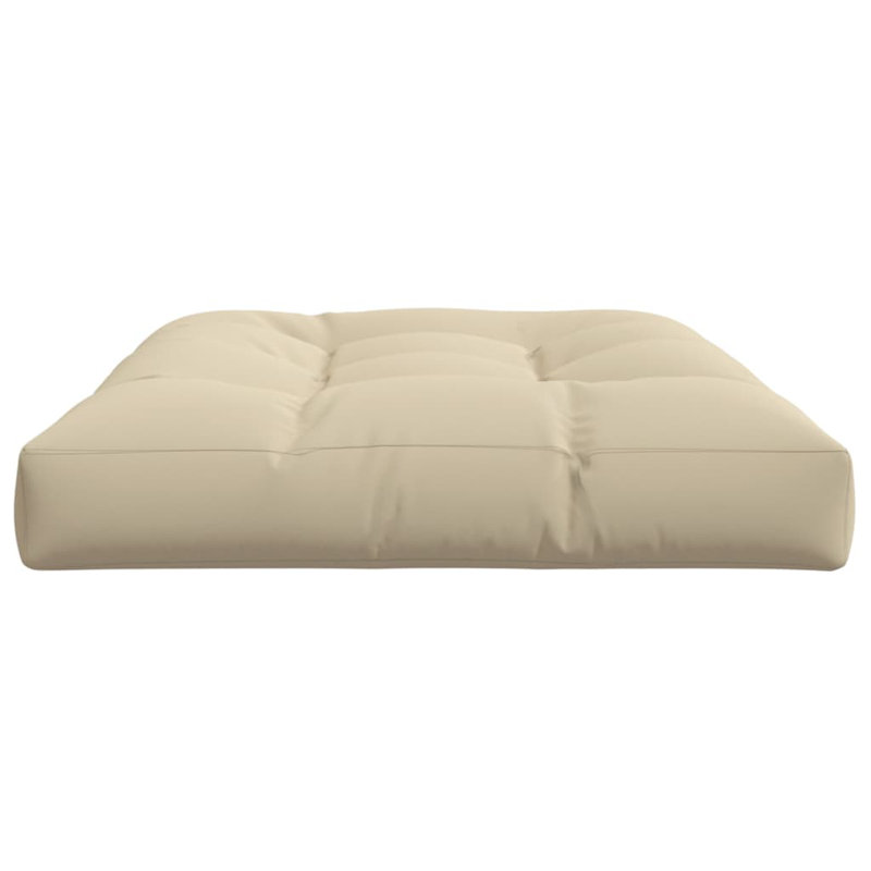 Outdoor Seat Cushion, 47.2" W x 31.5" D, Beige, 4.7"