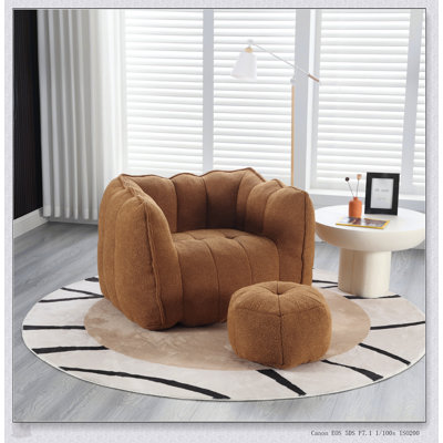 Fauteuil à billes doux avec mousse haute résilience pour un confort ultime dans les salons et les chambres