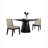 2 - Person Pedestal Dining Set